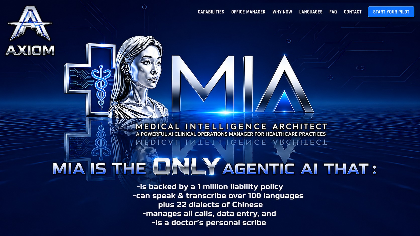 MIA — Medical Intelligence Architect by AXIOM AI
